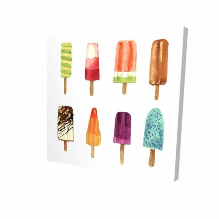 FONDO 16 x 16 in. Iced Lollipop-Print on Canvas FO3337415